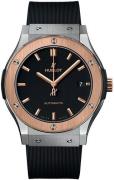 Hublot Herreur 511.NO.1181.RX Classic Fusion Sort/Gummi Ø45 mm