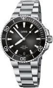Oris Herreur 01 400 7769 4154-07 8 22 09PEB Aquis Grå/Stål Ø41.5 mm