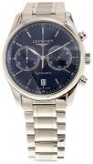 Longines Herreur L2.629.4.92.6 Master Blå/Stål Ø40 mm