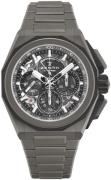 Zenith Herreur 97.9100.9004-02.I001 Defy Extreme Grå/Titanium Ø45 mm