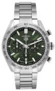 TAG Heuer Herreur CBN2A10.BA0643 Carrera Grøn/Stål Ø44 mm