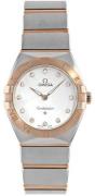 Omega Dameur 131.20.28.60.55.001 Constellation Quartz 28Mm Hvid/18