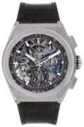 Zenith Herreur 95.9000.9004-78.R582 El Primero Skeletskåret/Gummi