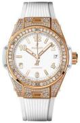Hublot Dameur 465.OE.2080.RW.1604 Big Bang 38mm Hvid/Gummi Ø38 mm