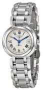 Longines Dameur L8.111.4.71.6 PrimaLuna Sølvfarvet/Stål Ø26.5 mm