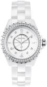Chanel Dameur H3110 J12 Hvid/Keramik Ø33 mm