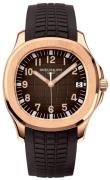 Patek Philippe Herreur 5167R/001 Aquanaut Extra Large Brun/Gummi Ø40