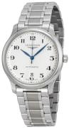 Longines Herreur L2.628.4.78.6 Master Sølvfarvet/Stål Ø38.5 mm