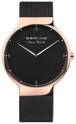 Bering Herreur 15540-262 Max Rene Sort/Stål Ø40 mm