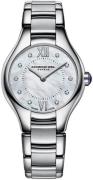 Raymond Weil Dameur 5124-ST-00985 Noemia Hvid/Stål Ø24 mm