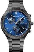 Bering Herreur 11743-727 Classic Blå/Titanium Ø40 mm
