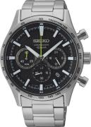 Seiko Herreur SSB413P1 Classic Sort/Stål Ø43 mm