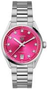 TAG Heuer Dameur WBN2318.BA0001 Carrera Rosa/Stål Ø36 mm
