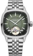 Raymond Weil Herreur 2790-ST-52051 Freelancer Grøn/Stål 40x40 mm