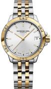 Raymond Weil Dameur 5960-STP-30041 Tango Hvid/Stål Ø30 mm