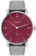 Nomos Glashütte Dameur N-1123.SB Metro Rød/Tekstil Ø33 mm
