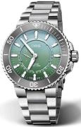 Oris Herreur 01 743 7734 4197-SET Aquis Grøn/Stål Ø43.5 mm