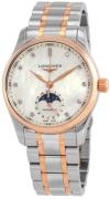 Longines Dameur L2.409.5.89.7 Master Collection Hvid/18 karat rosa