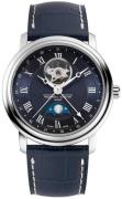 Frederique Constant Herreur FC-335MCNW4P26 Classics Blå/Læder Ø40