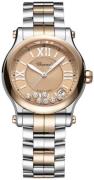 Chopard Dameur 278559-6019 Happy Sport Rosa guldfarvet/18 karat rosa