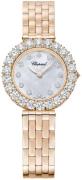 Chopard Dameur 10A378-5601 L Heure Du Diamant Hvid/18 karat rosa guld