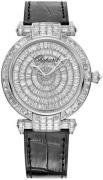 Chopard Dameur 384240-1001 Imperiale Sølvfarvet/Læder Ø40 mm
