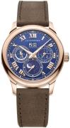 Chopard Herreur 161927-5002 L.U.C Blå/Læder Ø43 mm