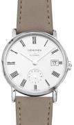 Longines Dameur L4.312.4.11.2 Elegant Hvid/Læder Ø34.5 mm
