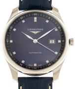 Longines Herreur L2.893.4.97.0 Master Blå/Læder Ø42 mm