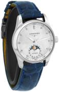 Longines Dameur L2.409.4.87.0 Master Hvid/Læder Ø34 mm