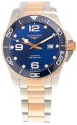 Longines Herreur L3.782.3.98.7 HydroConquest Blå/Stål Ø43 mm