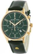 Maurice Lacroix Herreur EL1098-PVP01-620-5 Eliros Grøn/Læder Ø40 mm