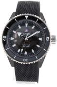 Rado Herreur R32127156 Captain Cook Sort/Gummi Ø43 mm