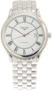 Longines Herreur L4.984.4.21.6 Flagship Hvid/Stål Ø40 mm