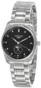 Longines Herreur L2.909.4.57.6 Master Sort/Stål Ø40 mm