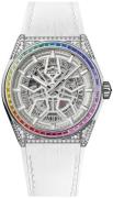 Zenith Herreur 32.9002.670-71.R583 Defy Classic Skeletskåret/Gummi