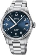 Oris Herreur 01 751 7761 4065-07 8 20 08P Aviation Blå/Stål Ø41 mm