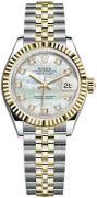 Rolex Dameur 279173-0013 Lady-Datejust 28 Hvid/18 karat guld Ø28 mm