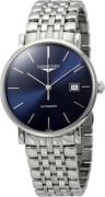 Longines Herreur L4.910.4.92.6 Elegant Blå/Stål Ø39 mm