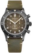 Zenith Herreur 11.2240.405-21.C773 Pilot Grå/Læder Ø43 mm