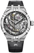 Maurice Lacroix Herreur AI6028-SS001-030-1 Aikon Skeletskåret/Læder