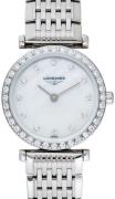 Longines Dameur L4.341.0.80.6 La Grande Classique De Hvid/Stål Ø24