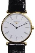 Longines Dameur L4.512.2.11.2 La Grande Classique De Hvid/Læder Ø29