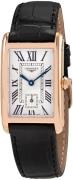 Longines Dameur L5.512.8.71.0 Dolcevita Sølvfarvet/Læder