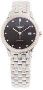 Longines Dameur L4.374.4.57.6 Flagship Sort/Stål Ø30 mm