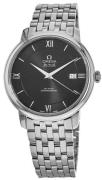 Omega Herreur 424.10.40.20.01.001 De Ville Prestige Sort/Stål Ø39.5
