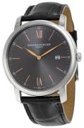 Baume & Mercier Herreur MOA10266 Classima Grå/Læder Ø42 mm