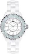 Chanel Dameur H4464 J12 Hvid/Keramik Ø33 mm
