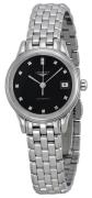 Longines Dameur L4.274.4.57.6 Grande Classique Sort/Stål Ø26 mm