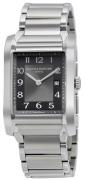Baume & Mercier Herreur MOA10021 Hampton Sort/Stål 40x27.1 mm